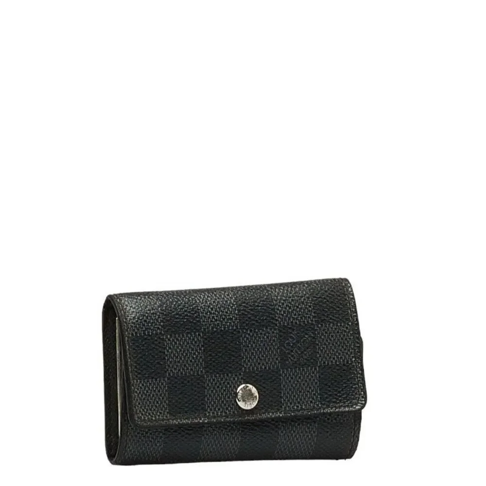 Louis Vuitton Damier Graphite Multicle 6 Key Case